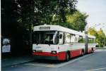 (080'133) - SW Winterthur - Nr. 122 - Saurer/FHS Gelenktrolleybus am 28. August 2005 in Winterthur, Oberwinterthur