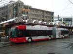 (137'701) - SW Winterthur - Nr. 109 - Hess/Hess Gelenktrolleybus am 15. Februar 2012 beim Hauptbahnhof Winterthur