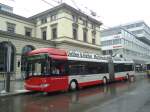(141'517) - SW Winterthur - Nr. 174 - Solaris Gelenktrolleybus am 12. September 2012 beim Hauptbahnhof Winterthur