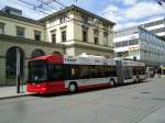 (144'465) - SW Winterthur - Nr. 104 - Hess/Hess Gelenktrolleybus am 20. Mai 2013 beim Hauptbahnhof Winterthur