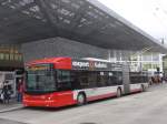 (157'623) - SW Winterthur - Nr. 112 - Hess/Hess Gelenktrolleybus am 6. Dezember 2014 beim Hauptbahnhof Winterthur