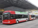 (157'660) - SW Winterthur - Nr. 171 - Solaris Gelenktrolleybus am 6. Dezember 2014 beim Hauptbahnhof Winterthur