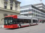(161'621) - SW Winterthur - Nr. 117 - Hess/Hess Gelenktrolleybus am 31. Mai 2015 beim Hauptbahnhof Winterthur