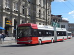 (172'684) - SW Winterthur - Nr. 174 - Solaris Gelenktrolleybus am 27. Juni 2016 beim Hauptbahnhof Winterthur