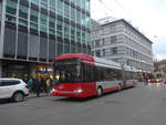 (212'663) - SW Winterthur - Nr. 173 - Solaris Gelenktrolleybus am 7. Dezember 2019 in Winterthur, Schmidgasse