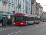 (212'998) - SW Winterthur - Nr. 172 - Solaris Gelenktrolleybus am 14. Dezember 2019 in Winterthur, Schmidgasse