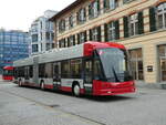 (242'489) - SW Winterthur - Nr. 131 - Hess/Hess Gelenktrolleybus am 12. November 2022 in Winterthur, Neumarkt