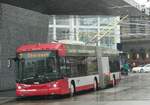 (243'953) - SW Winterthur - Nr. 108 - Hess/Hess Gelenktrolleybus am 16. Dezember 2022 beim Hauptbahnhof Winterthur