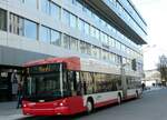 (247'065) - SW Winterthur - Nr. 118 - Hess/Hess Gelenktrolleybus am 9. März 2023 in Winterthur, Museumstrasse/HB