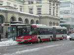 (257'344) - SW Winterthur - Nr. 343/ZH 745'343 - Solaris am 2. Dezember 2023 beim Hauptbahnhof Winterthur
