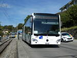 TL Lausanne/753473/228845---intertours-domdidier---nr (228'845) - Intertours, Domdidier - Nr. 468/FR 300'468 - Mercedes (ex Nr. 201) am 11. Oktober 2021 beim Bahnhof Prilly-Chasseur (Einsatz TL)