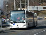 TL Lausanne/767200/232367---intertours-domdidier---fr (232'367) - Intertours, Domdidier - FR 300'492 - Mercedes am 23. Januar 2022 beim Bahnhof Pirlly-Chasseur (Einsatz TL)