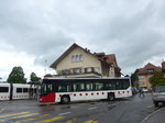 (171'794) - TPF Fribourg - Nr. 17/FR 300'336 - Mercedes am 13. Juni 2016 beim Bahnhof Chtel-St-Denis