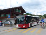 TPF Fribourg/614936/193325---tpf-fribourg---nr (193'325) - TPF Fribourg - Nr. 85/FR 300'388 - Mercedes am 21. Mai 2018 beim Bahnhof Montbovon