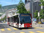 TPF Fribourg/669346/208451---tpf-fribourg---nr (208'451) - TPF Fribourg - Nr. 171/FR 300'326 - Mercedes am 4. August 2019 beim Bahnhof Vevey