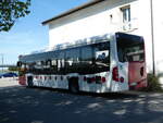 (234'705) - TPF Fribourg - Nr. 1025/FR 300'338 - Mercedes am 18. April 2022 beim Bahnhof Domdidier