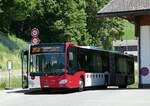 (251'550) - TPF Fribourg - Nr. 160/FR 300'207 - Mercedes am 15. Juni 2023 in Jaun, Bergbahnen