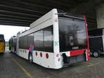 (270'677) - TPF Fribourg - Nr. 6610 - Hess/Hess Gelenktrolleybus am 5. Januar 2025 in Kerzers, Murtenstrasse