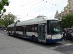(150'837) - TPG Genve - Nr. 758 - Hess/Hess Gelenktrolleybus am 26. Mai 2014 in Genve, Place des Vingt-Deux-Cantons