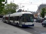 (150'849) - TPG Genve - Nr. 783 - Hess/Hess Doppelgelenktrolleybus am 26. Mai 2014 in Genve, Place des Vingt-Deux-Cantons