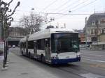 TPG Geneve/435416/159160---tpg-genve---nr (159'160) - TPG Genve - Nr. 744 - Hess/Hess Gelenktrolleybus am 14. Mrz 2015 in Genve, Place des Vingt-Deux-Cantons