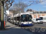 (169'085) - TPG Genve - Nr. 788 - Hess/Hess Doppelgelenktrolleybus am 7. Mrz 2016 in Genve, Place des Vingt-Deux-Cantons