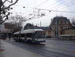 TPG Geneve/604847/189172---tpg-genve---nr (189'172) - TPG Genve - Nr. 743 - Hess/Hess Gelenktrolleybus am 12. Mrz 2018 in Genve, Place des Vingt-Deux-Cantons
