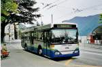 (045'933) - TPL Lugano - Nr. 208 - Vetter Trolleybus am 23. April 2001 in Lugano, Piazza Manzoni