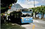 (046'103) - ACT Lugano - Nr. 207 - Vetter Trolleybus am 23. April 2001 in Lugano, Piazza Rezzonico
