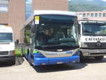 (217'585) - TPL Lugano - Nr. 209/TI 336'209 - Scania/Hess am 1. Juni 2020 in Manno, Garage VIT