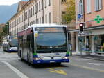 (230'346) - TPL Lugano - Nr. 307/TI 225'175 - Mercedes am 10. November 2021 in Lugano, Centro