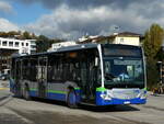 (242'812) - TPL Lugano - Nr. 318/TI 196'080 - Mercedes am 16. November 2022 beim Bahnhof Lugano