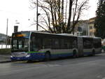 (242'844) - TPL Lugano - Nr. 448/TI 339'503 - Mercedes am 16. November 2022 in Lugano, Piazza Manzoni