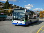 (242'894) - TPL Lugano - Nr. 327/TI 339'712 - Mercedes am 17. November 2022 beim Bahnhof Lugano