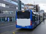 (271'400) - TPN Nyon - Nr. 301/VD 1293 - Mercedes am 22. Januar 2025 beim Bahnhof Nyon 