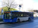 (271'403) - TPN Nyon - Nr. 221/VD 1344 - Mercedes am 22. Januar 2025 beim Bahnhof Nyon 