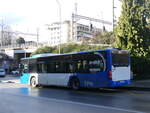 (271'404) - TPN Nyon - Nr. 221/VD 1344 - Mercedes am 22. Januar 2025 beim Bahnhof Nyon