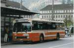 (027'411) - VB Biel - Nr. 104/BE 26'504 - Volvo/R&J am 12. Oktober 1998 beim Bahnhof Bern