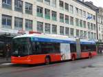 (158'973) - VB Biel - Nr. 56 - Hess/Hess Gelenktrolleybus am 2. Mrz 2015 in Biel, Guisanplatz
