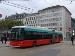 VB Biel/459989/166331---vb-biel---nr (166'331) - VB Biel - Nr. 58 - Hess/Hess Gelenktrolleybus am 24. Oktober 2015 in Biel, Zentralplatz