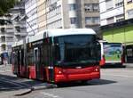 VB Biel/858731/265299---vb-biel---nr (265'299) - VB Biel - Nr. 54 - Hess/Hess Gelenktrolleybus am 30. Juli 2024 beim Bahnhof Biel