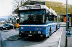 (022'331) - VBL Luzern - Nr. 112/LU 15'019 - Volvo/R&J am 16. April 1998 beim Bahnhof Luzern