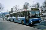 (075'310) - VBL Luzern - Nr. 275 - NAW/R&J-Hess Trolleybus am 25. Februar 2005 in Luzern, Verkehrshaus