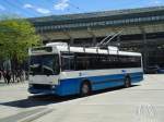 (144'374) - VBL Luzern - Nr. 258 - NAW/R&J-Hess Trolleybus am 19. Mai 2013 beim Bahnhof Luzern