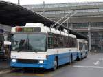 (148'878) - VBL Luzern - Nr. 264 - NAW/R&J-Hess Trolleybus am 16. Februar 2014 beim Bahnhof Luzern