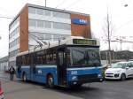 (148'947) - VBL Luzern - Nr. 280 - NAW/R&J-Hess Trolleybus am 16. Februar 2014 in Luzern, Depot