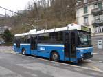 (148'955) - VBL Luzern - Nr. 280 - NAW/R&J-Hess Trolleybus am 16. Februar 2014 in Luzern, Kreuzstutz