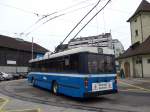 (148'981) - VBL Luzern - Nr. 280 - NAW/R&J-Hess Trolleybus am 16. Februar 2014 in Emmenbrcke, Centralplatz