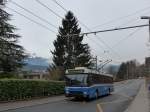 VBL Luzern/406620/148995---vbl-luzern---nr (148'995) - VBL Luzern - Nr. 280 - NAW/R&J-Hess Trolleybus am 16. Februar 2014 in Luzern, Oberseeburg