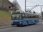 (149'002) - VBL Luzern - Nr. 280 - NAW/R&J-Hess Trolleybus am 16. Februar 2014 in Luzern, Eggen